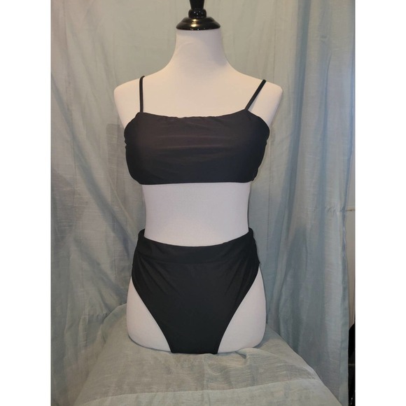 Black high waisted Bikini large - Picture 1 of 2
